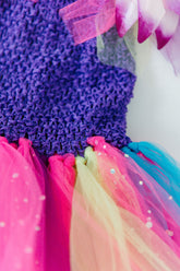 Rainbow Sparkle Fairy Dress